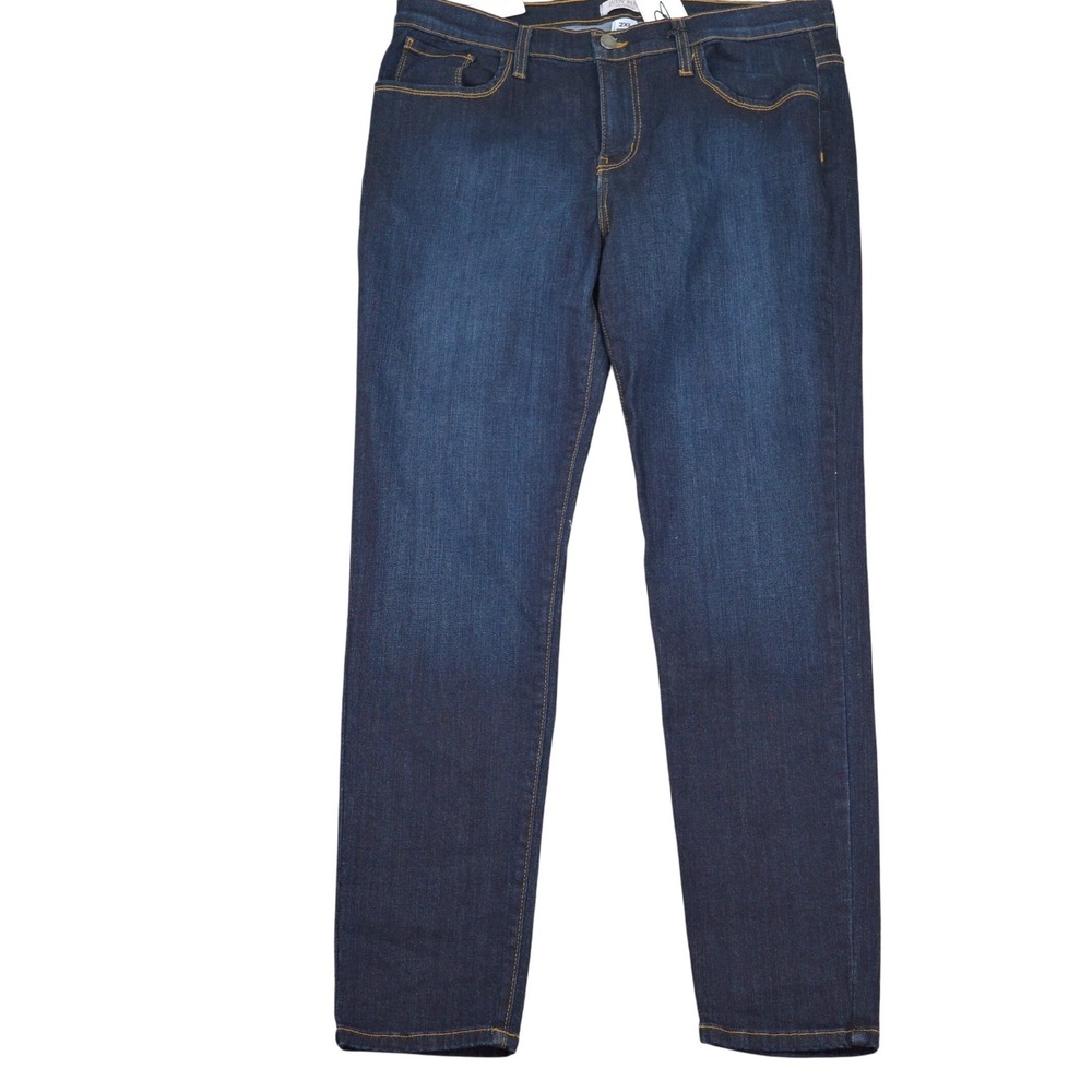 Judy Blue LA Jeans Women 2XL 34W 30L Dark Blue Denim High Life 8394 USA‎ NWT
